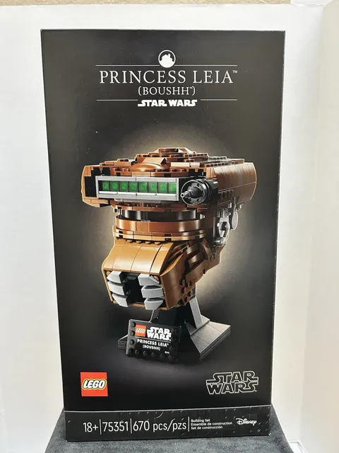LEGO 75351 Star Wars Princess Leia (Boushh) Helmet New And Sealed