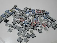 LEGO Lot of 105  2X2 Turntable PLATE AND BASE 3679 3680 MIXED COLORS