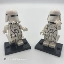 LEGO® Star Wars: First Order Snowtrooper Two (2) Minifigures LOT #sw0701, 75100