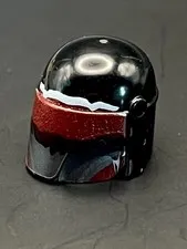 Lego Star Wars Mandalorian Super Commando Misprint Minifigure Helmet Error