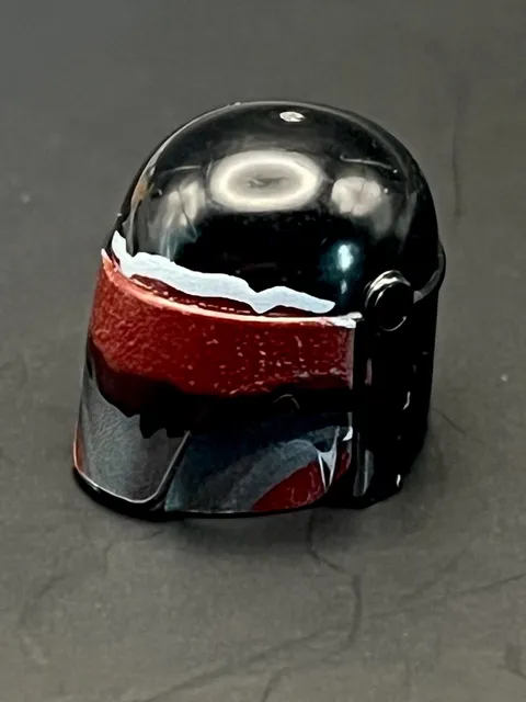 Lego Star Wars Mandalorian Super Commando Misprint Minifigure Helmet Error