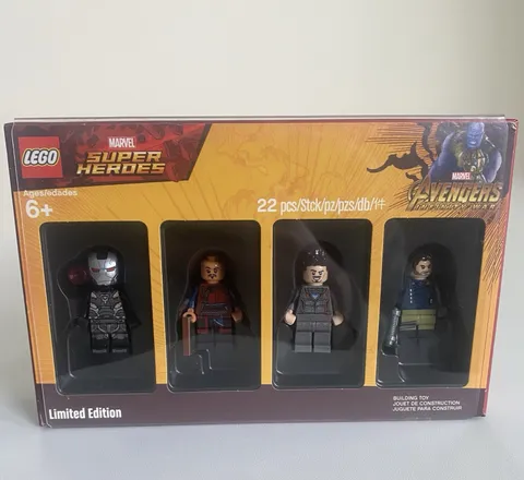 Lego Marvel Super Heroes Minifigure Collection 5005256 Tony Stark Wong Bucky Set