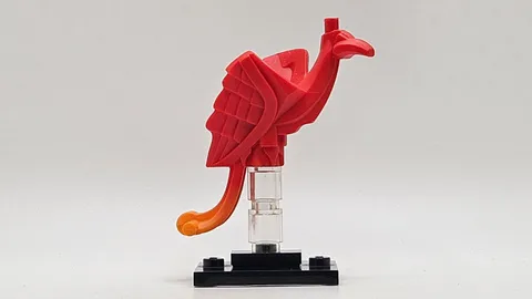 LEGO minifigure Fawkes the Phoenix from Harry Potter 4730 Dumbledore bird animal