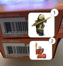 LEGO CMF Series 29 Bionicle Cosplayer Toa Tahu & Mysterious Ronin Lloyd Sealed