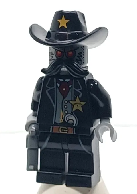 LEGO Movie Sheriff Not-A-Robot Minifigure tlm023 70800 CMF Lot Rare Retired HTF 