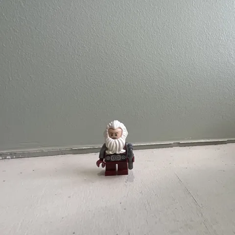 LEGO Red Balin The Dwarf Minifigure Hobbit Lonely Mountain