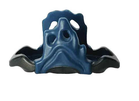 LEGO 20566pb02 minifigure armor shoulder pads molded dark blue ᗢ tattered robe