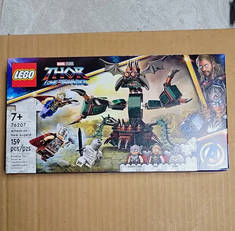 LEGO Marvel Super Heroes 76207 Attack on New Asgard Thor Love and Thunder 159pc