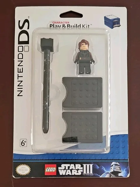 LEGO Star Wars Nintendo DS Character Play Build Kit Anakin minifigure Clone Wars