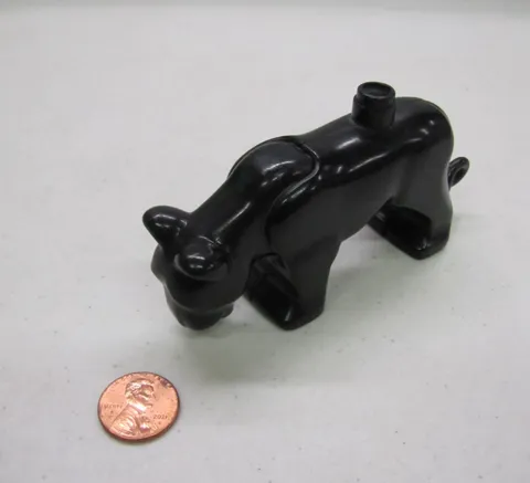 Used Lego Duplo BLACK PANTHER PUMA WILD ADULT CAT Animal Zoo for SAFARI