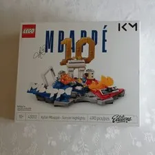 LEGO Editions Kylian Mbappe Soccer Highlights Building Set 43013 490 BOX ONLY!!