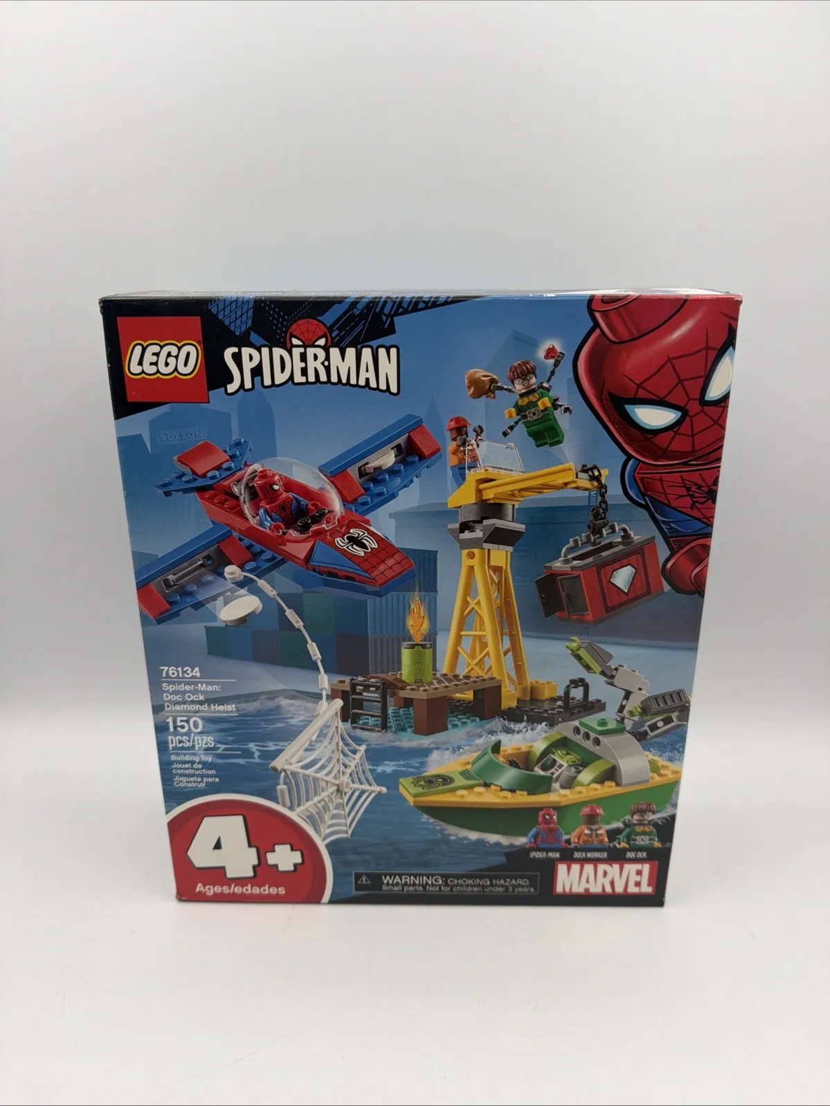 LEGO 76134 Spiderman Doc Ock Diamond Heist New Sealed