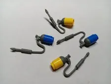 LEGO BULK LOT OF 4 MINIFIGURE UTENSIL WELDING GUN #13793