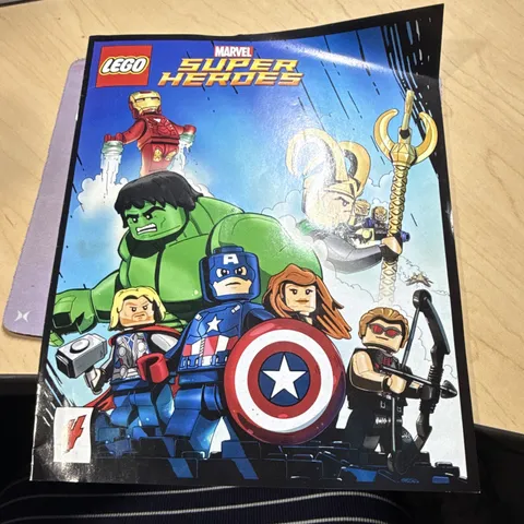 LEGO Marvel Super Heroes Illustrated Instruction Manual Booklet