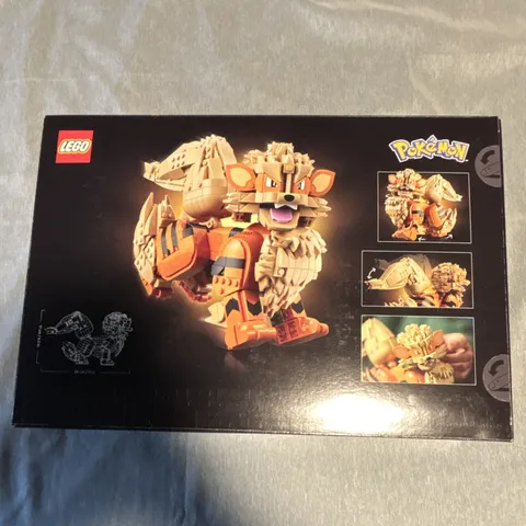 LEGO Pokémon Arcanine 72160 Building Set 1190 Pieces 18+ Box