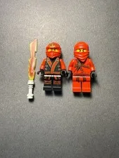 LEGO Kai Ninjago Minifigure Lot Njo007 And Njo071 From Set 70500 And 2111