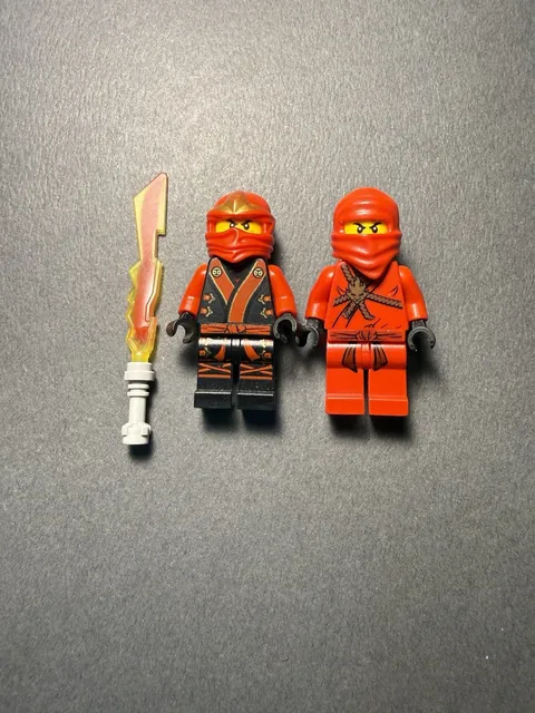 LEGO Kai Ninjago Minifigure Lot Njo007 And Njo071 From Set 70500 And 2111