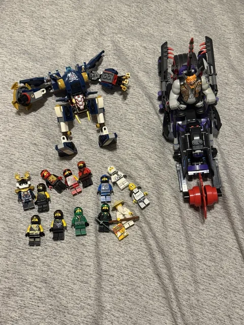 Huge LEGO Ninjago Lot 70642 Killow Samurai X Sons Of Garmadon Hunted Minifigures