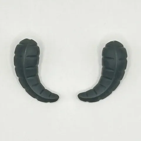 LEGO Star Wars Wampa Horns Pair 86057 86058 Dark Gray 8089 75098 Hoth