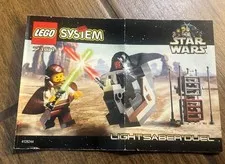 LEGO STARWARS  !! INSTRUCTIONS ONLY !! F0R 7101 LIGHTSABER DUEL