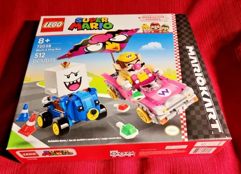 Lego 72038 Wario & King Boo Super Mario Mario Kart Set NEW NIB