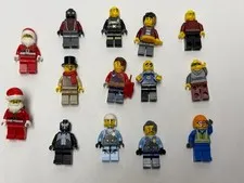 LEGO VARIETY LOT OF MINI FIGS- LOT OF 14- MUST SEE!