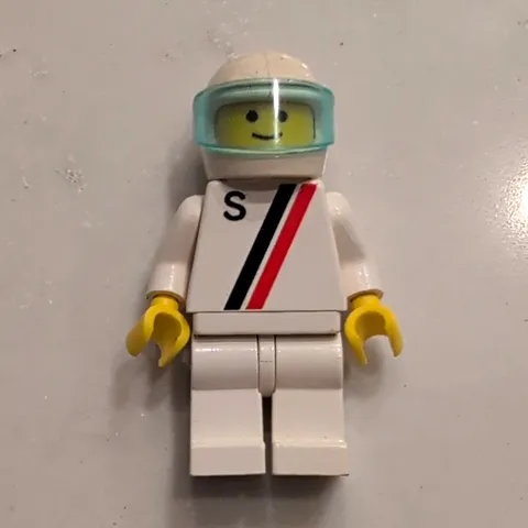 LEGO S006 Classic Space Spaceman Minifigure White Helmet Blue Visor 1980
