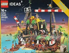 LEGO Ideas Pirates of Barracuda Bay 21322 Used Great Condition With Minifigures