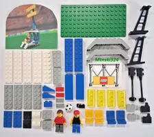 Lego 3402 Sports Soccer  Grandstand With Lights -53 Pieces-Complete-No Instr/Box