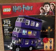 LEGO Harry Potter: The Knight Bus (4866) Complete with box and manual Pre-owned.