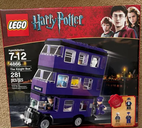 LEGO Harry Potter: The Knight Bus (4866) Complete with box and manual Pre-owned.