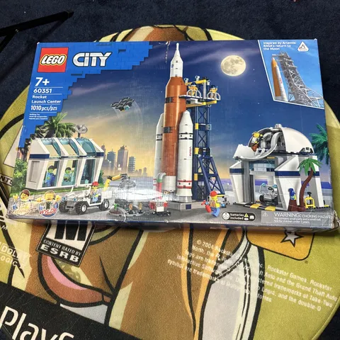 LEGO City Rocket Launch Center 60351 NASA-Inspired Space Toy Sealed/damaged BOX