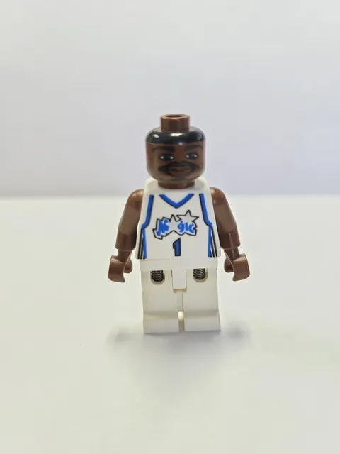 LEGO NBA Tracy McGrady Orlando Magic #1 Minifigure - nba038 - Set 3433
