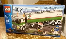 Retired LEGO CITY 3180 Tank Truck Oil Gas Tanker New Factory Sealed Traffic Seri