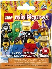 LEGO Series 18 Bag 71021 - 1 Complete Minifigure with Accessories - Sealed [New]