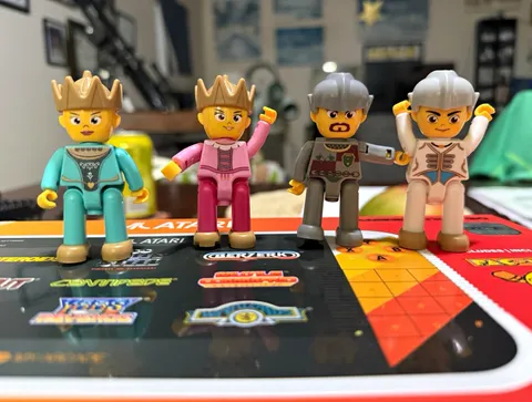 LEGO DUPLO Figures Lot Assorted People Characters & Dog Plastic Mini Figures