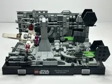 LEGO Star Wars 75329 Death Star Trench Run Diorama Complete w/ Instructions