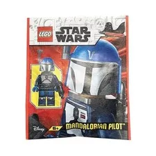 LEGO Star Wars Mandalorian Pilot Minifigure Foil Pack Paper Bag Set 912401