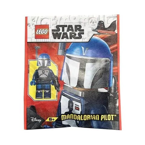 LEGO Star Wars Mandalorian Pilot Minifigure Foil Pack Paper Bag Set 912401
