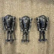 LEGO Star Wars Super Battle Droid ( ROCKET  /MISSLE ARM) Lot Of 3 Army Builder