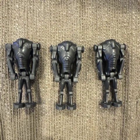 LEGO Star Wars Super Battle Droid ( ROCKET  /MISSLE ARM) Lot Of 3 Army Builder