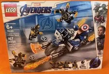 LEGO Avengers Captain America Outriders Attack 76123 Retired