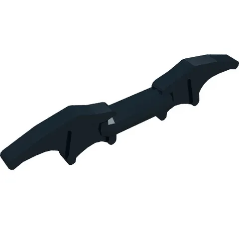 LEGO® Part 98721  Weapon Batman Batarang (2 Bat Wings with Bar in Middle)