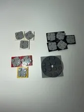 Lego 2x2 Turntable Pieces 11 Pieces 1 4x4 Turntable Piece