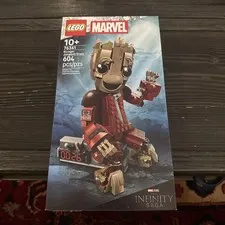 LEGO - Marvel Ravager Jumpsuit Groot - 76341 - Ages 10+ - 604 Pcs. - READ