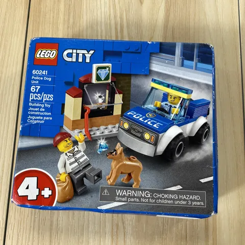 NEW LEGO CITY: Police Dog Unit 60241 Unopened in Box RETIRED