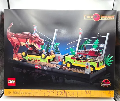 LEGO Jurassic Park World Set 76956 T. Rex Breakout - NEW - 1212 Pieces - Retired