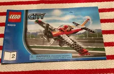 Lego City 60019 The Stunt Plane Instruction Booklet 2 ONLY