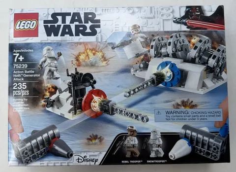 NEW! LEGO Star Wars 75239 Action Battle Hoth Generator Attack Snowtrooper 
