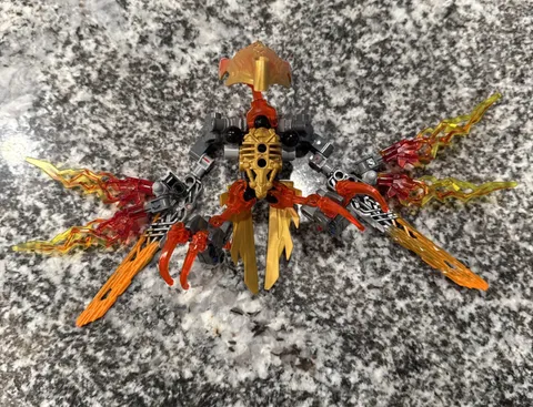 LEGO BIONICLE: Ikir-Creature of Fire (71303) Incomplete
